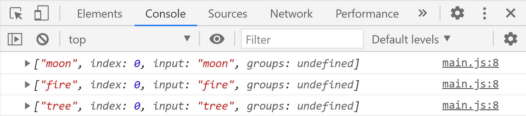 JavaScriptのmatch()で文字列を検索する方法 | プログラーニング